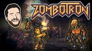 BLASTING ZOMBALIENS  Lets Play Zombotron 2019  PART 1  2 Left Thumbs [upl. by Sladen]