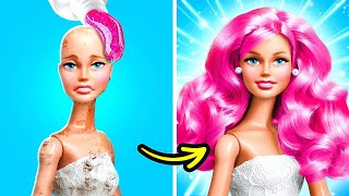 Poor Doll Wants a Makeover 💖 Best Beauty Makeover Ideas [upl. by Namzed732]