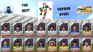 ⚽️PES 6  FIFA World Cup 1990 THE FINAL VERSION🎮 143 [upl. by Meier510]