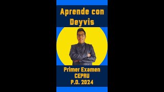 1er Examen CEPRU PO 2024 parte 2  UNSAAC  Álgebra  Aprende con Deyvis [upl. by Hsakiv126]