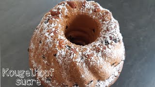 Kougelhopf 👩‍🍳 Version sucrée  Recette pas à pas  Fait maison [upl. by Evad]