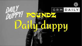 Poundz daily duppy instrumental [upl. by Mas]