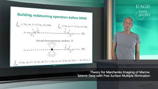 EAGE ELecture Theory for Marchenko Imaging of Marine Seismic by Evert Slob [upl. by Eannaj823]