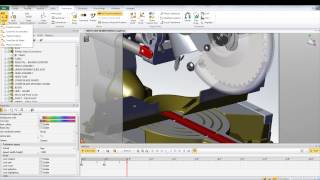 Creating a Maintenance Video for a Miter Saw using SolidWorks Composer [upl. by Ettegirb]