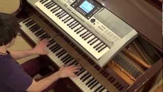 Calvin Harris ft Kelis  Bounce  piano amp keyboard synth cover by LIVE DJ FLO [upl. by Tessler434]