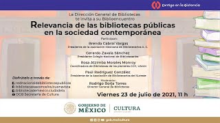 Relevancia de las bibliotecas públicas en la sociedad contemporánea [upl. by Jovitta351]