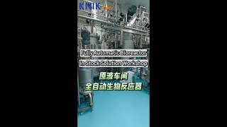 KNIK Bio Fully Automatic Bioreactor in Stock Solution Workshop fermenter bioreactor centrifuge [upl. by Akimot]