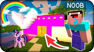 NOOB VS CASA DE VEGETTA777 😂 MINECRAFT TROLL  ROLEPLAY  LAS AVENTURAS DEL NOOB EN ESPAÑOL  HUMOR [upl. by Olen403]