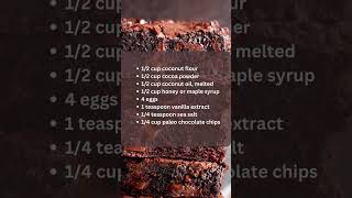 Irresistible Coconut Flour Brownies Recipe [upl. by Michaele]