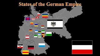 The 26 states of the German Empire [upl. by Galven]