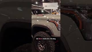 Lowered and Lifted Toyota Tundras at SEMA 2023 [upl. by Maghutte]