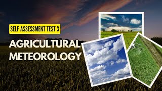 Agricultural meteorology  Selfassessment test  100 MCQs analysis  ICAR JRF SRF NET agronomy [upl. by Ave479]