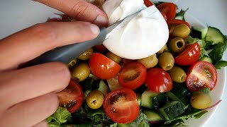 Zomerse salade met burrata [upl. by Jaymie]