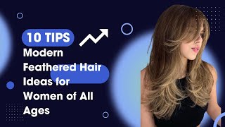 40 Medium Feathered Haircut with Side Bangs Ideas for Women of All Ages [upl. by Ariek956]