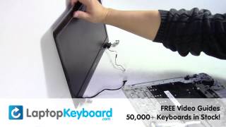 Samsung NP300E5E Keyboard Replacement Installation Guide NP300E5E 300E5E NP350E5C 350E5C [upl. by Estelle]