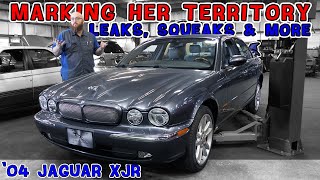 The real cost of owning an older Jag 04 Jaguar XJR in the CAR WIZARDs shop need some addressing [upl. by Hsatan995]