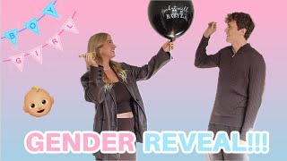 ER BABY EN DRENG ELLER PIGE Gender Reveal Vlog [upl. by Kimberly]