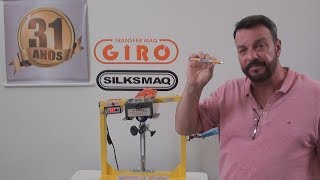 Impressão na caneta na maquina Super Transfer Giro SILKSMAQ [upl. by Elaynad]