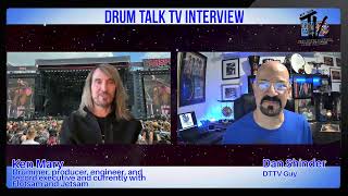 Ken Mary Interview on Drum Talk TV Flotsam and Jetsam  I Am The Weapon [upl. by Dailey]