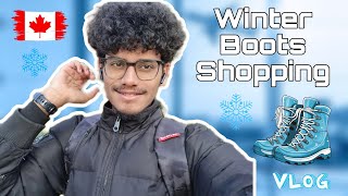 Winter Boots Hunt in Canada ❄️🇨🇦 vlog [upl. by Eugenia392]