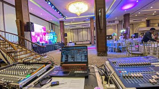 Casa Ibarra Birthday Event Lights and Sounds Setup [upl. by Ahcas]