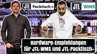 HardwareEmpfehlungen für JTLWMS  Packtisch  Interview mit Stephan Handke von JTL Software [upl. by Redford826]