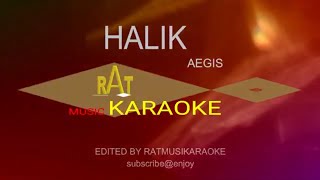 HALIK ll AEGIS ll KARAOKE HD OPM [upl. by Robinson]