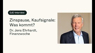 Dr Jens Ehrhardt über Zinspause Kaufsignale und Marktausblick 2024 [upl. by Vidovic236]