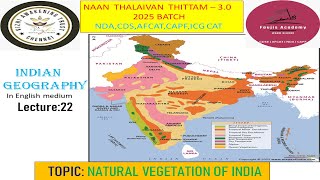 Natural Vegetation of India Lecture22  Complete Indian Geography for all exams cdsndaafcatcapf [upl. by Ecerahs894]