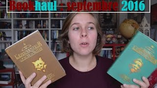 Bookhaul  septembre 2016 [upl. by Eseuqram]