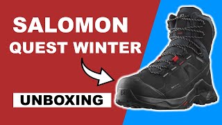 Salomon Quest Winter TS CSWP 413666 Unboxing [upl. by Zeus947]