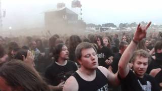 Wacken 2010  Wall Of Death  Cannibal Corpse [upl. by Issirk]