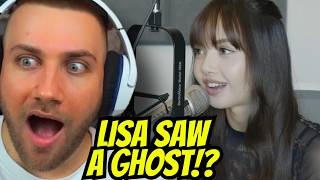 Lisa Spills ALL the Tea Ghost Stories Blackpink and a Special Star Encounter Interview Reaction [upl. by Enileoj]