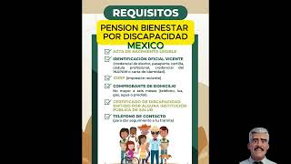 Requisitos para la Pensión Bienestar para Personas con Discapacidad en México 2024 [upl. by Ahsal]