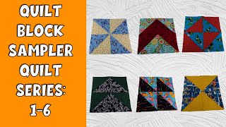 Quilt Block Sampler Quilt Series Blocks 16 [upl. by Nauwaj]