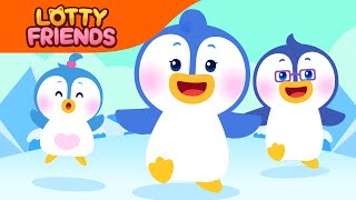 Familia de Pingüino❄️🐧 Canciones Infantiles  Canciones Animales  El Pequño Pingüino [upl. by Clower889]