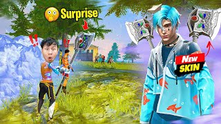 Enemy Again Darr Gaya So New Scythe ki Skin से Margaya 😂 Insane Challenge  Free Fire Max [upl. by Ainorev228]