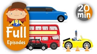 Kids Buses Cars and Trucks for Kids Kids Cartoons [upl. by Hollyanne]