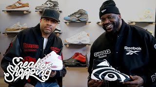 Shaq And Allen Iverson Go Sneaker Shopping With Complex [upl. by Anhaj]