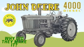 John Deere 4000 What Made it different from the 4020 and 3020 [upl. by Kuth]