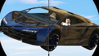 SHOOT 300MPH STUNTERS GTA 5 Funny Moments [upl. by Lezned]