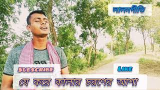 যে করে কালার চরণের আশারবে না এ ধন।je kore kalar coroner ashacovar Alomgir Raj lalongiti [upl. by Ogdon470]