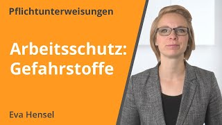 Arbeitsschutz Gefahrstoffe in der ambulanten Pflege [upl. by Bathsheba]