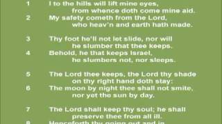 Psalm 121 Sung in Chruch [upl. by Philbert435]