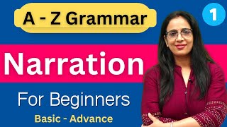 Narration for beginners  1  Direct amp Indirect  for SSC CDS NDA Cuet TGT Pgt  by Rani Maam [upl. by Arrait]