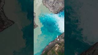 Confluencia Baker y Neff patagonia riobaker puertobertrand chile drone fotografiadenaturaleza [upl. by Theodora]