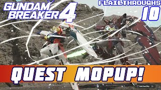 GUNDAM BREAKER 4 PS5 10  Late Night Sleepy Quest Mop Up [upl. by Odracir]