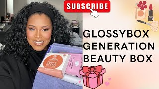 Glossybox Generation Mystery Box Unboxing Full Reveal [upl. by Ahtelra878]