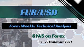 EURUSD  Forex Weekly Technical Analysis for 16  20 September 2024 by CYNS on Forex [upl. by Osithe583]