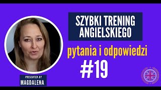 Szybki Trening Angielskiego A1A2  Pytania I Odpowiedzi  meeting 19 [upl. by Cos]